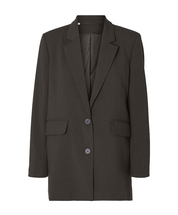 Dames blazer bruin