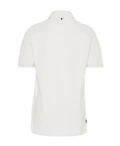 Heren polo ecru