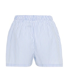 Dames pyjamashort blauw