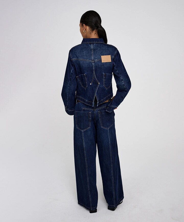 Jeansjack blauw