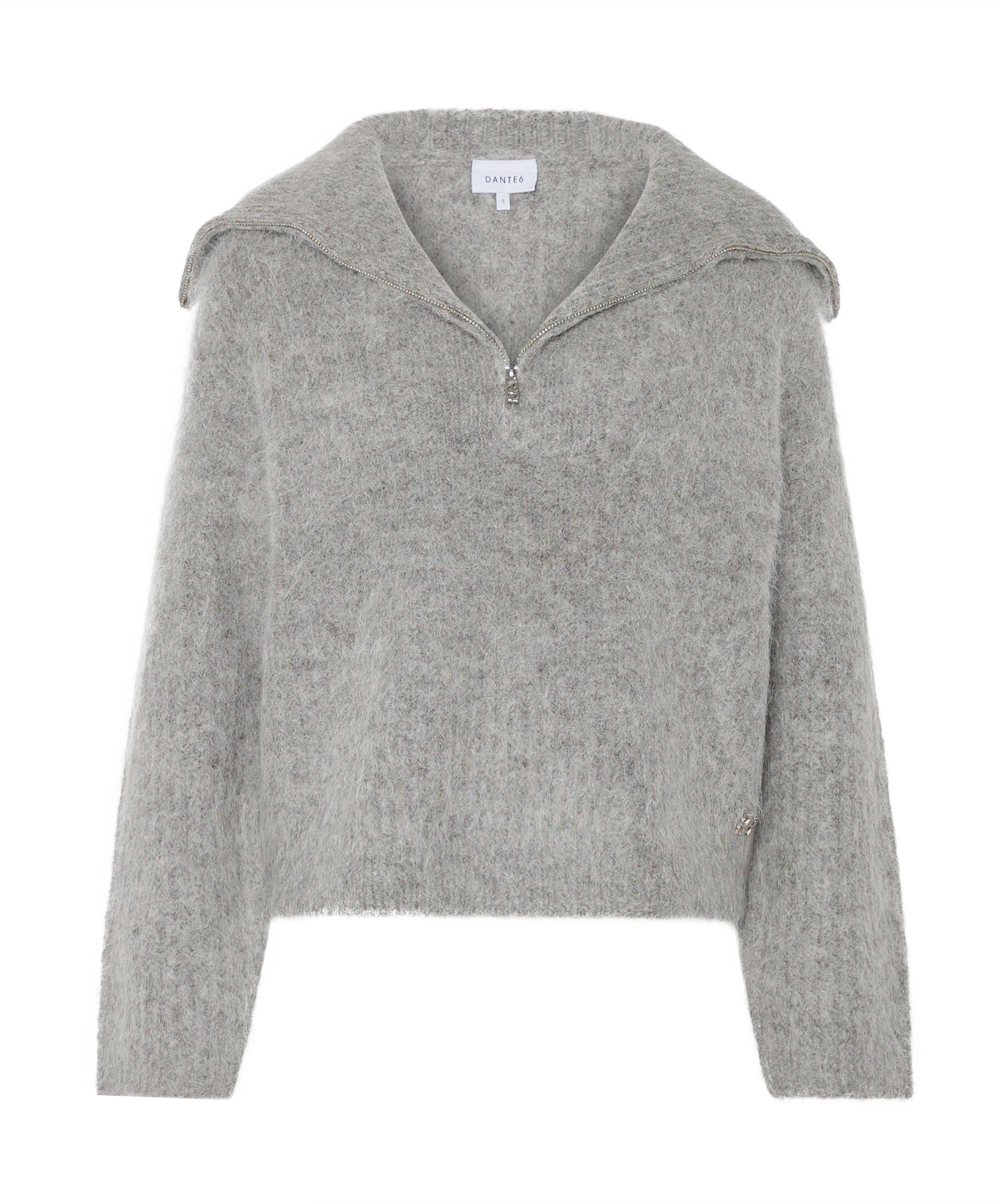Dames sweater grijs