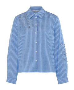Dames blouse blauw