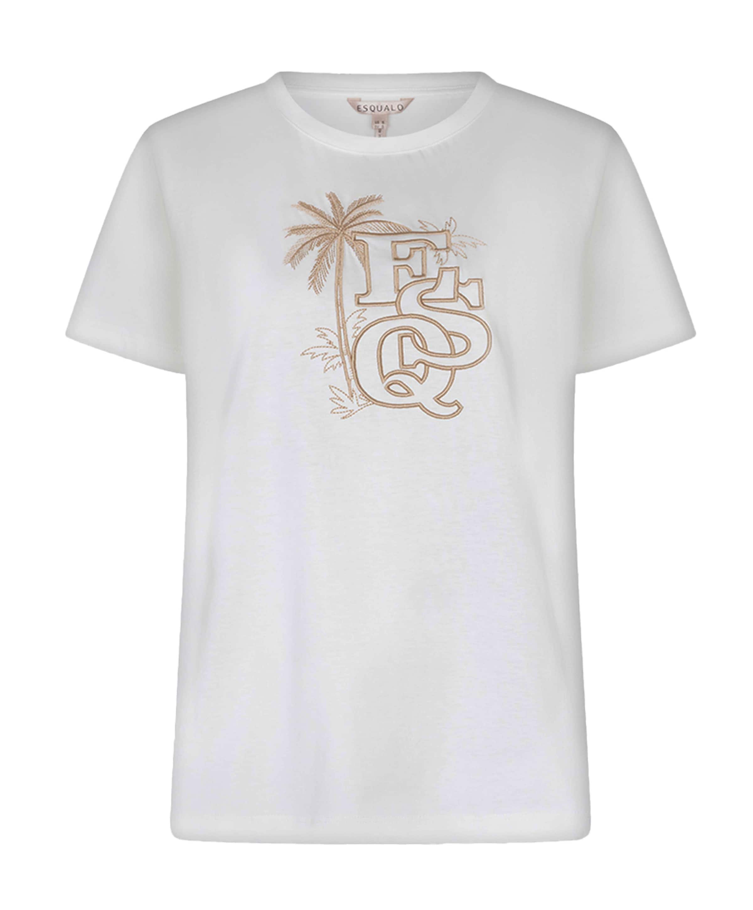 Dames T-shirt ecru