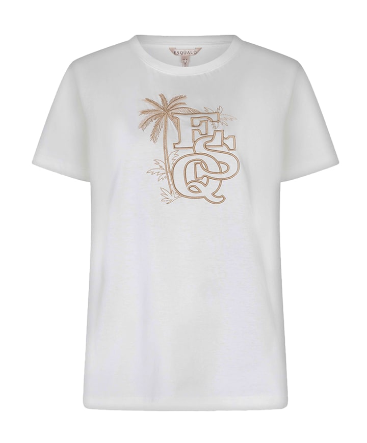 Dames T-shirt ecru