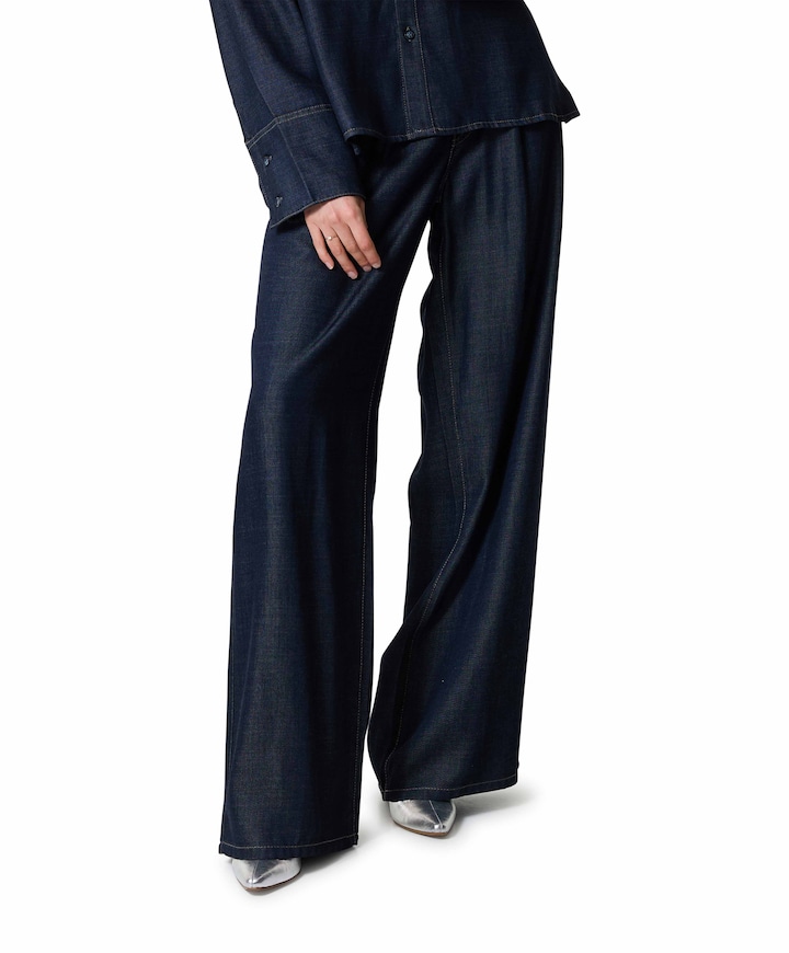 NAILA dames jeans blauw