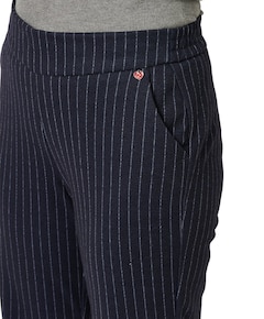 Scarlet Wide Leg dames broek blauw