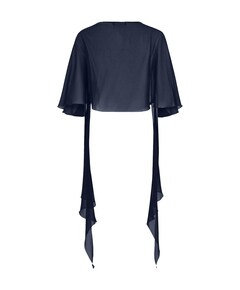 Dames sjaal blauw