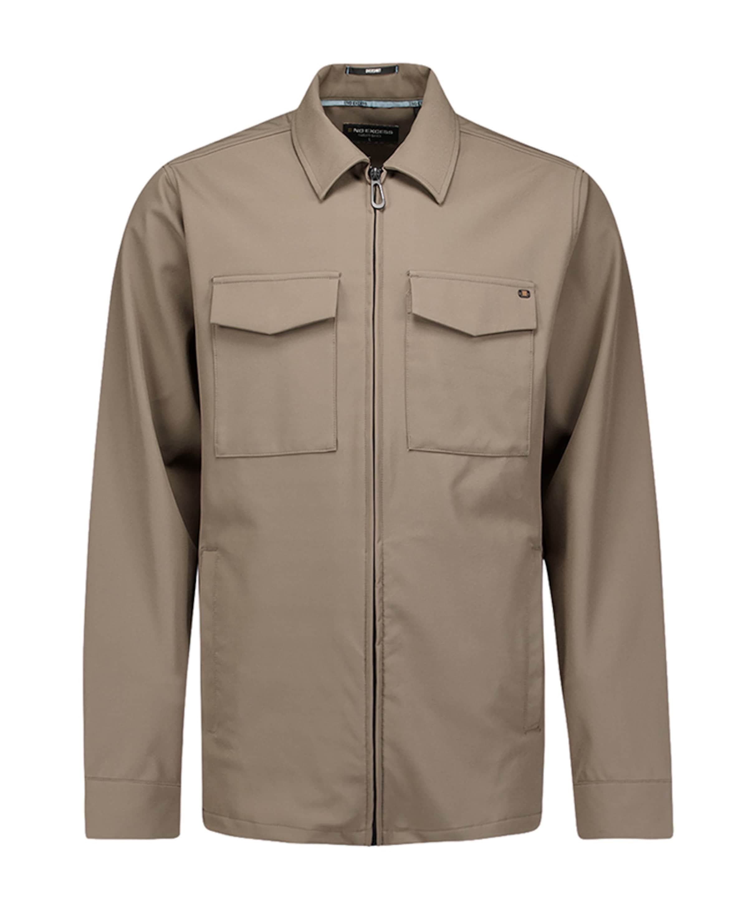 Heren overshirt groen
