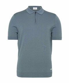 Heren polo blauw
