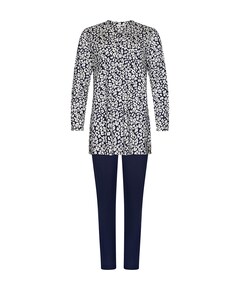 Dames pyjamaset blauw