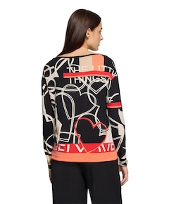 Dames longsleeve zwart