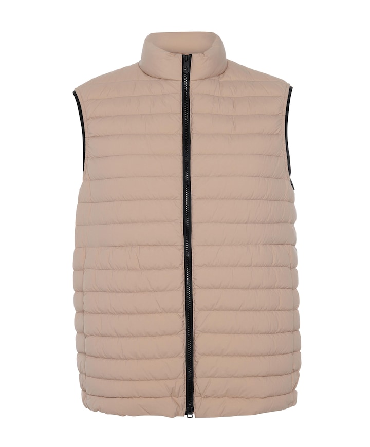 Heren bodywarmer beige