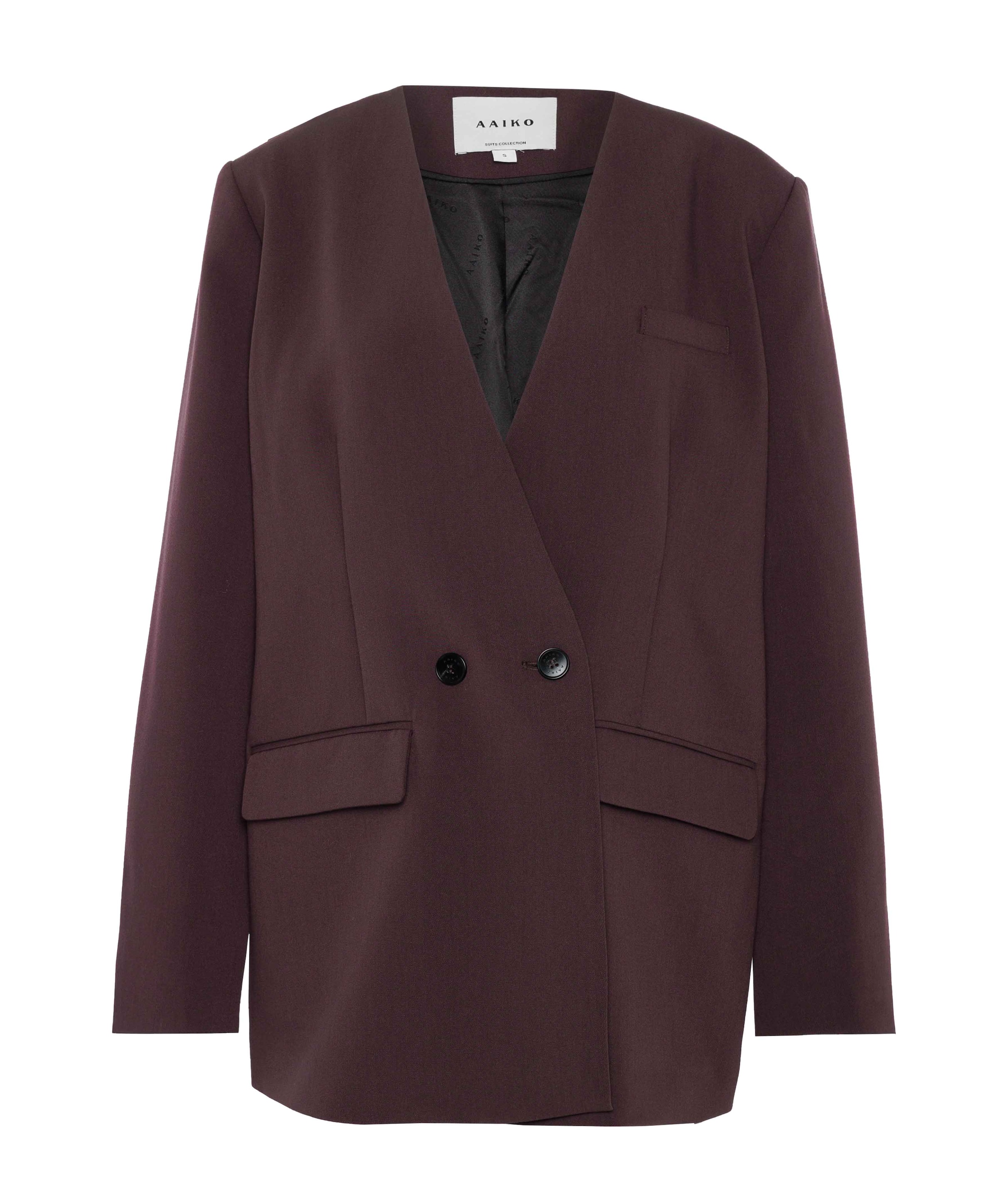 Dames blazer bordeaux