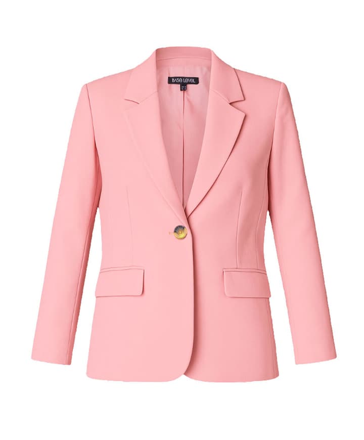 Dames blazer roze
