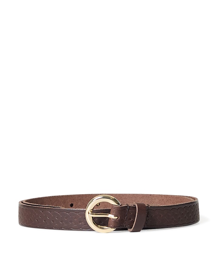 Meisjes riem bruin