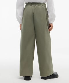 WIDE LEG PANTS meisjes broek groen
