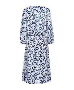 Dames jurk blauw