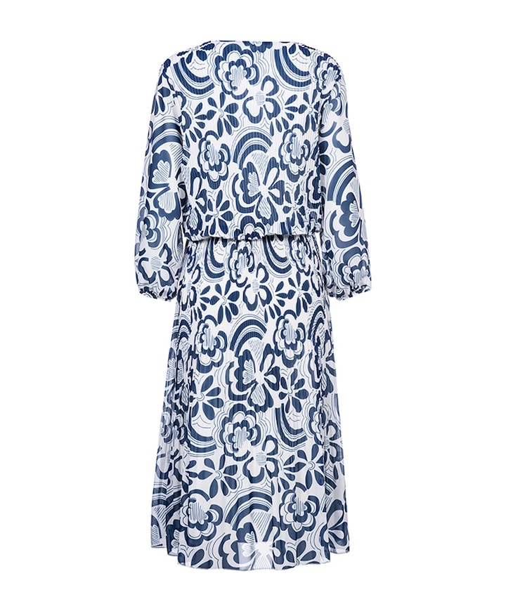 Dames jurk blauw