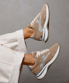 Usher Riggs dames sneakers beige