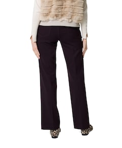 Pull On Slim dames broek bordeaux