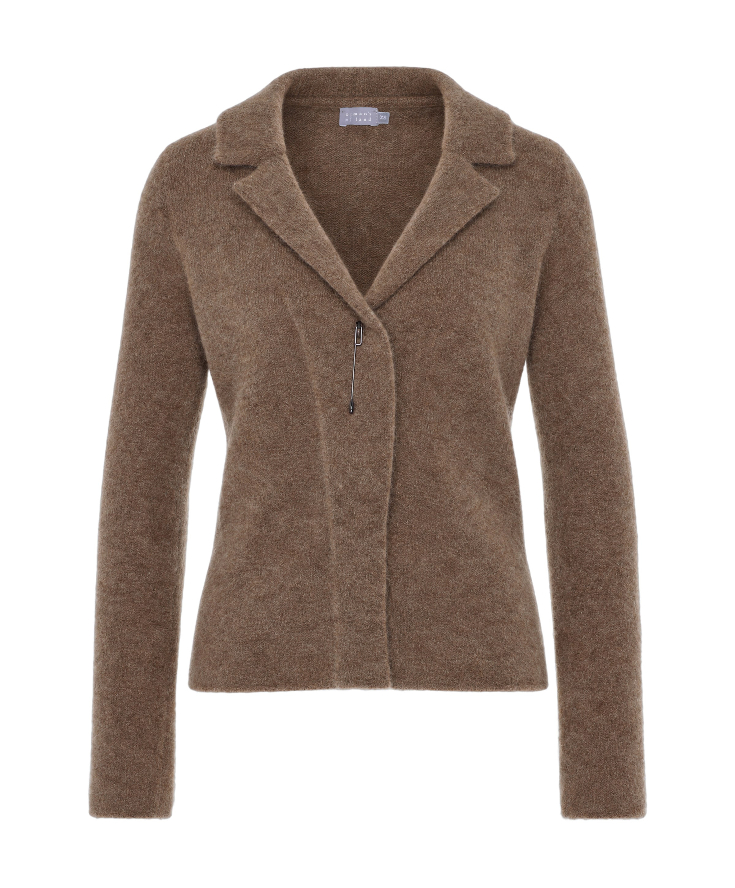 Dames vest bruin