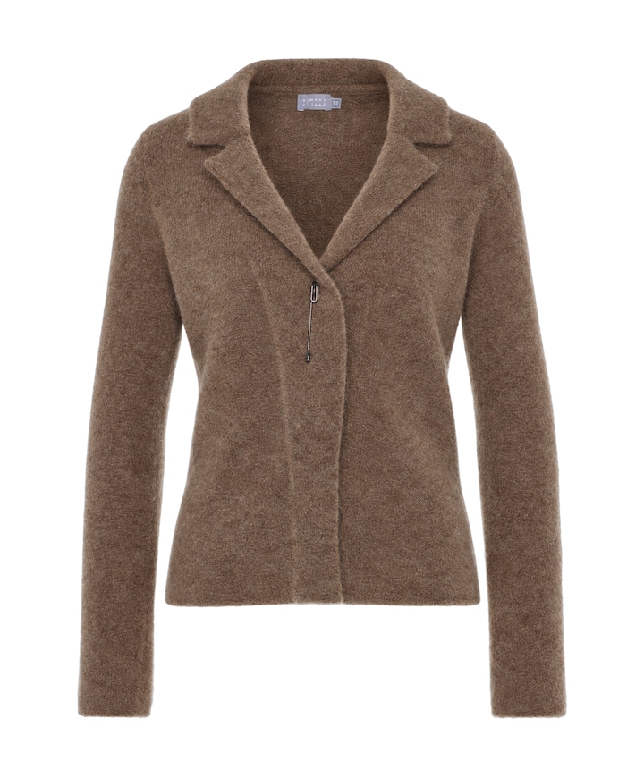 Dames vest bruin