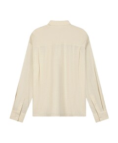 Heren overhemd lange mouw ecru