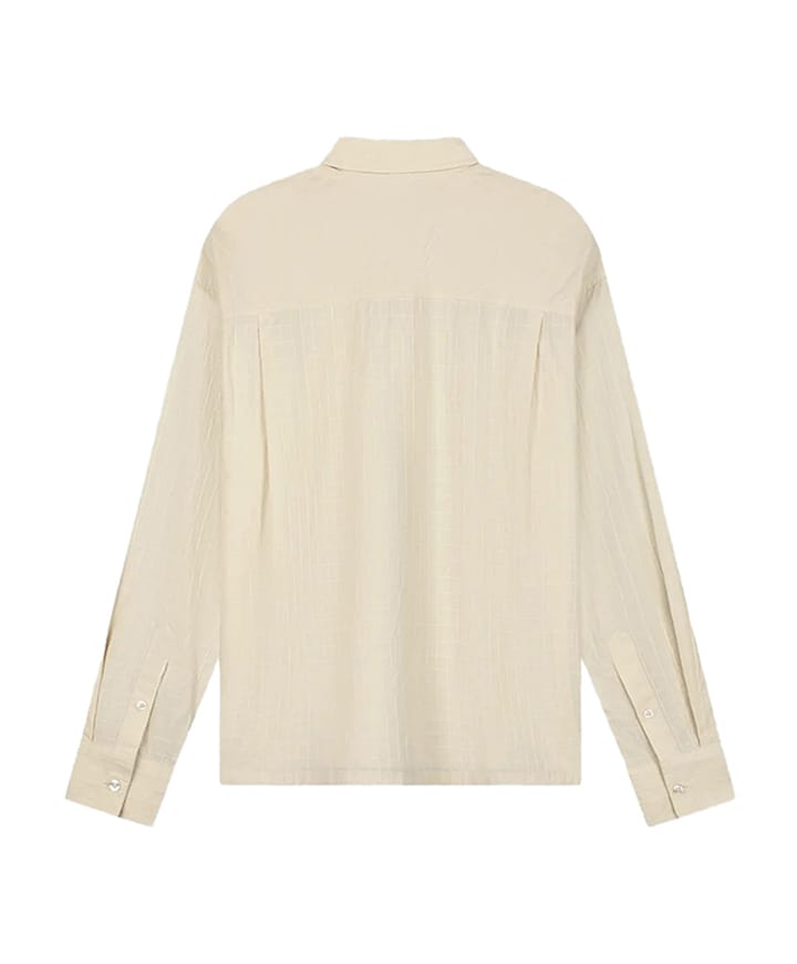 Heren overhemd lange mouw ecru