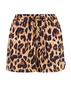 Dames short bruin