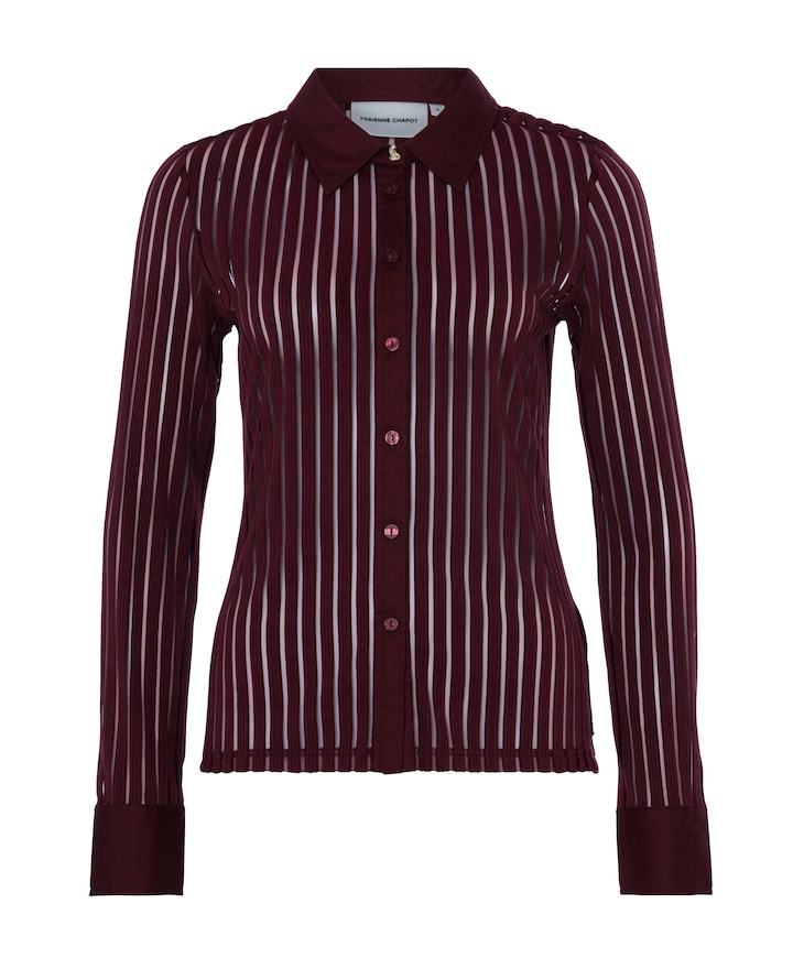 Blouse bordeaux