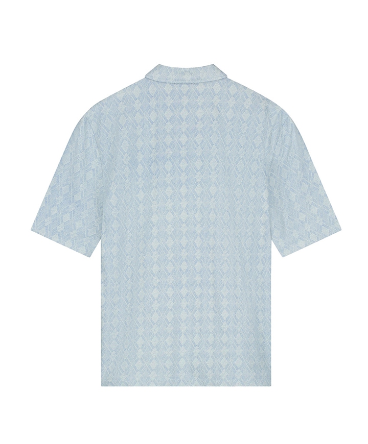 Heren T-shirt blauw