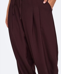 CARVERAS HW BARREL TAILORED TL dames broek paars