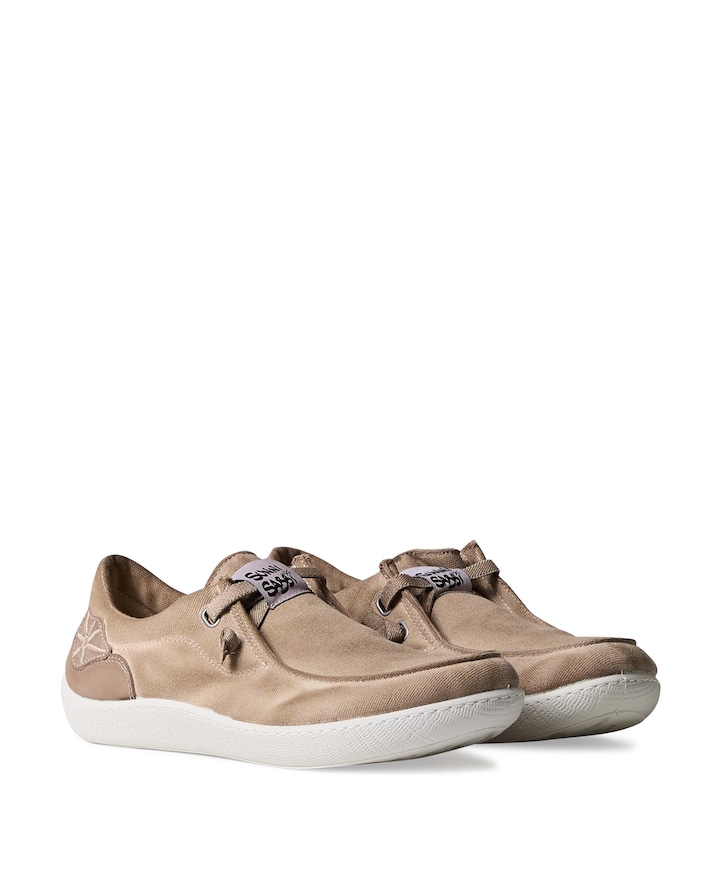 KUNASH_002 heren veterschoenen beige