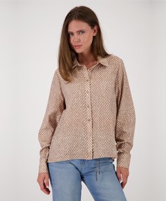 Dames blouse beige