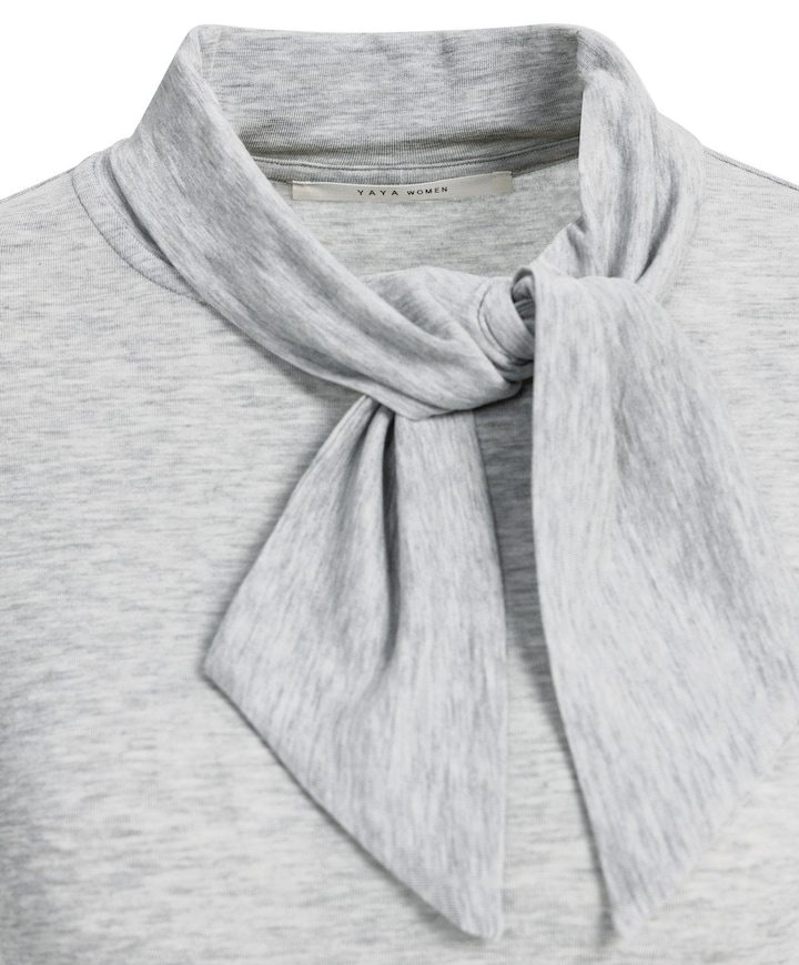 Dames longsleeve grijs