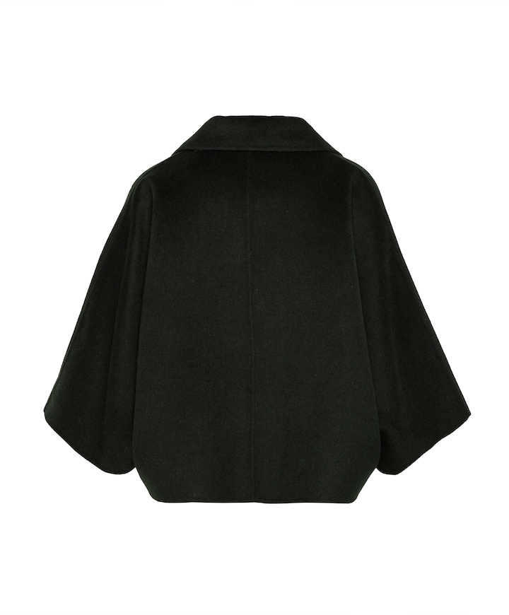 Dames cape groen
