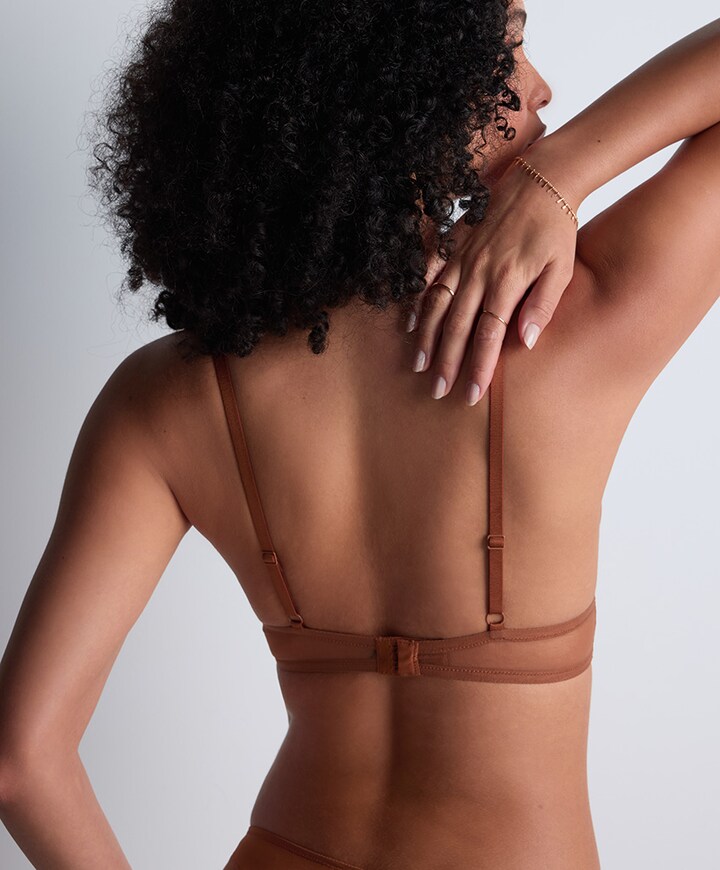 Bralette bruin