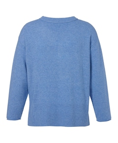 Dames trui blauw