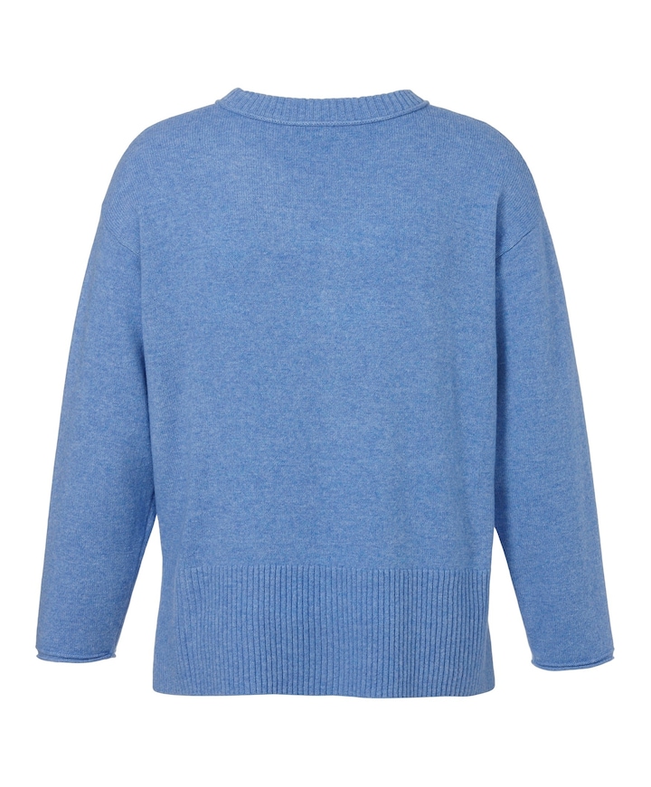 Dames trui blauw