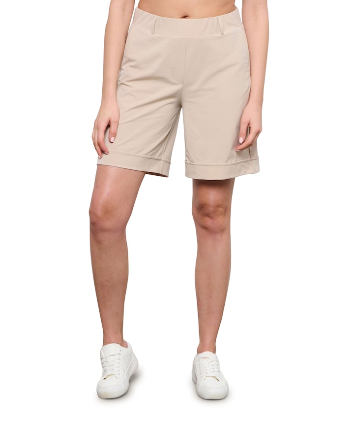 PHILIS TRAVEL dames korte broek beige