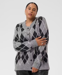 Dames vest grijs