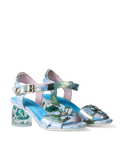 dames sandalets blauw