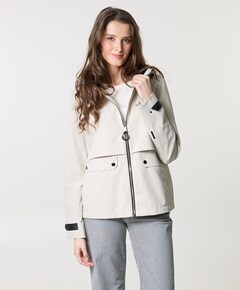 Dames jas ecru