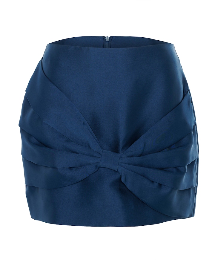 Dames rok blauw