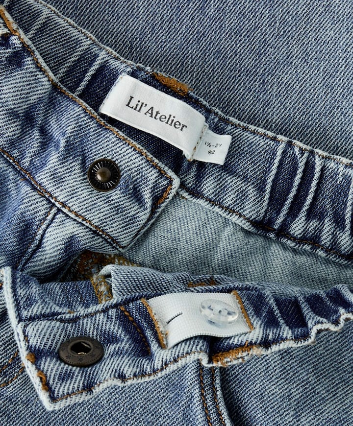 NMFKAROLE SIM CARROT 2433-CJ meisjes jeans blauw