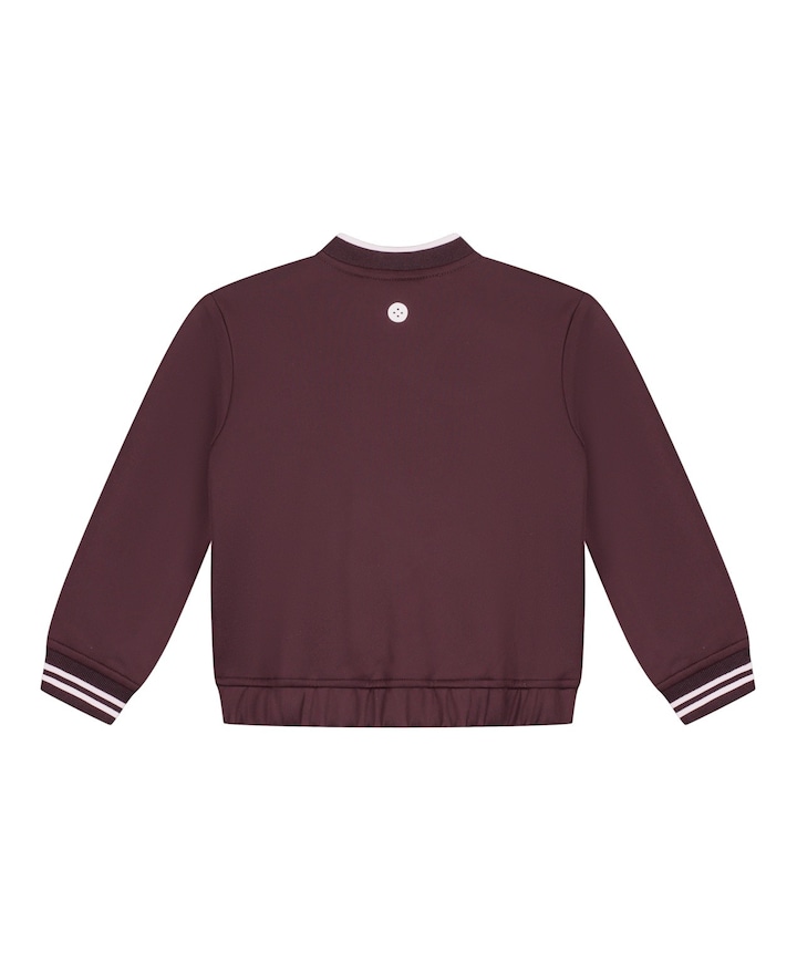 Meisjes vest bordeaux