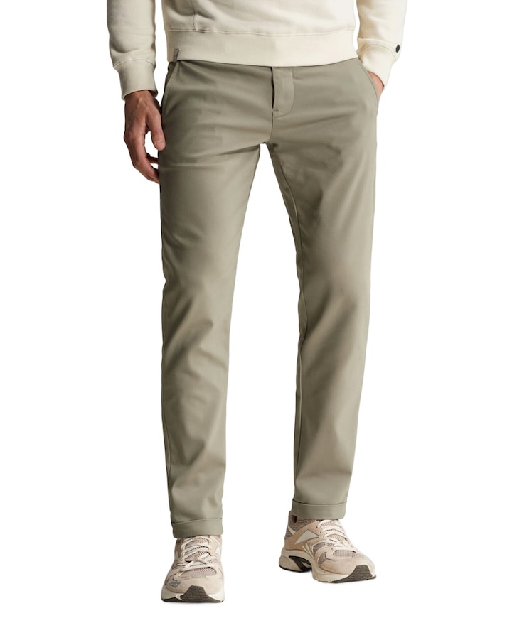 CYLAS CHINO MEGDA POWER heren broek groen