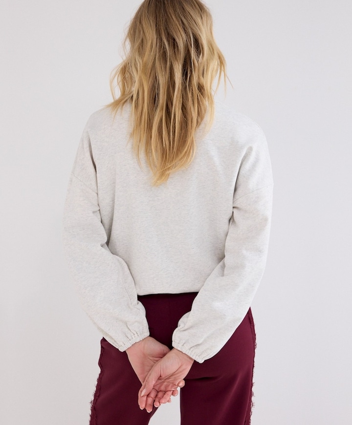Dames sweater grijs