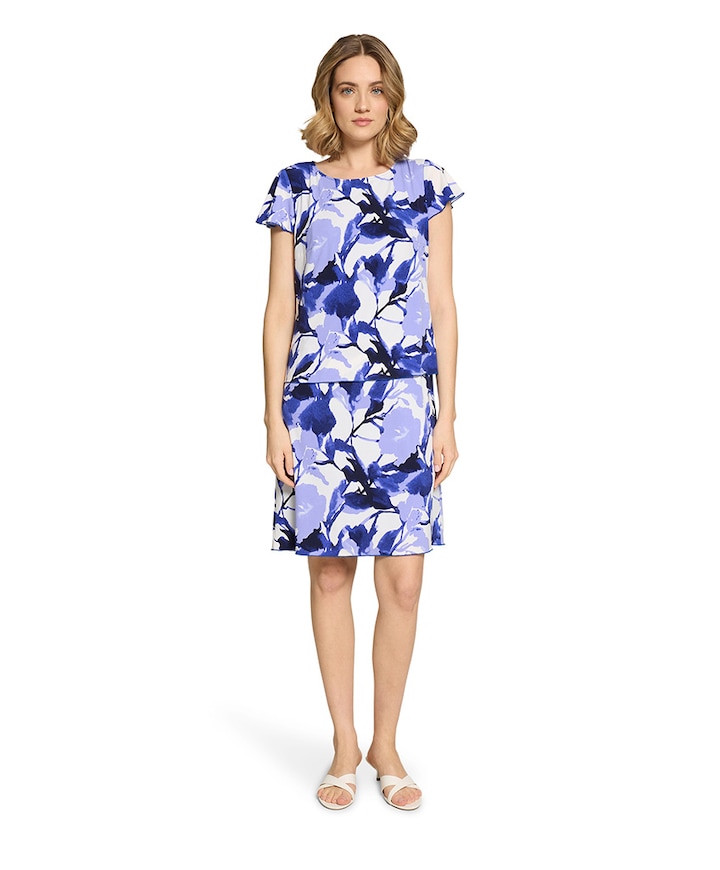 Dames jurk blauw