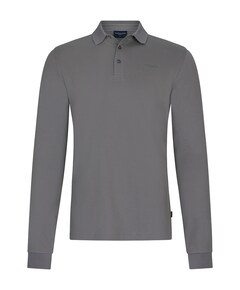 Heren polo grijs